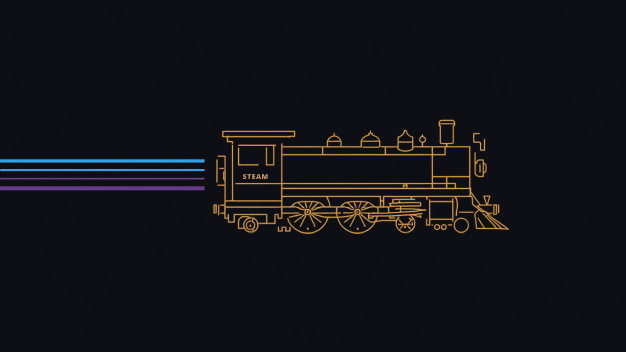 Locomotora que representa la convergencia de Conocimiento Experto, Metodología e Inteligencia Artificial en CI-ODYRA